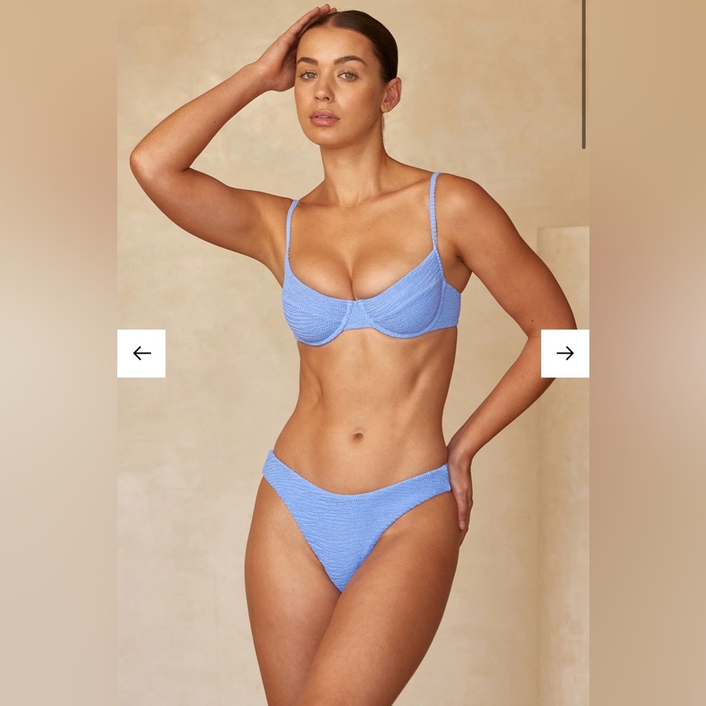 NWT Monday Swimwear Byron Bottom - Cerulean Blue Size L